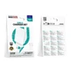 Мережевий зарядний пристрійз кабелем BOROFONE BAS75A Source single port PD30W charger set (C to iP) (EU) White - зображення 2