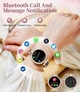 Смарт часы для женщин, 1.19" AMOLED-для Android и iOS водонепроницаемый фитнес-трекер IP68 с мониторингом сердечного ритма и сна - изображение 5