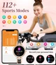 Смарт часы для женщин, 1.19" AMOLED-для Android и iOS водонепроницаемый фитнес-трекер IP68 с мониторингом сердечного ритма и сна - изображение 7