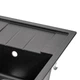 Мийка для кухні Lidz 650x500/200 BLM 14 чорний (LIDZBLM14650500200) - зображення 4