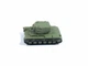 Модель танка КВ-2 с подвижной башней масштаб 1:72 - изображение 1