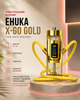 Електронний кальян EHUKA X-GO Gold (золотий) - зображення 1