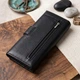 Надежный женский кошелек из натуральной кожи ST Leather 22548 Черный - изображение 2
