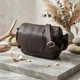 Сумка из натуральной кожи для женщин Vintage 22973 Коричневый - изображение 1