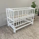Кровать детская Baby Comfort Малюк с маятником белый - изображение 1