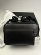 Сумка через плече Coach коач чорного кольору Crossbody Signature Leather Black - зображення 1