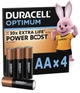 Батарейка DURACELL Optimum LR06 KPD 4 шт. (5020300/5019314/5015595) - изображение 1