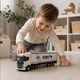 Игрушечный грузовик Scania, белый, 31 см, металлический — свет, звук, инерция - изображение 6