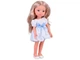 Лялька Lovely girl 33 см у сукні з бантом та довгим волоссям у коробці 36 см LS1350-3 - зображення 3