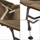 Туристична коропова розкладачка Ranger BED 80 — похідне ліжко для відпочинку та кемпінгу RA5524 - зображення 6