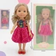 Кукла Lovely Girl 33 см с длинными волосами в розовом платье LS1350-1 - изображение 3