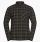 Рубашка Jack Wolfskin Lite Flannel Black/Olive A65026T-0328 L - изображение 1