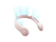 Вентилятор портативний Jisulife Neck Fan Life3 FA14 pink - изображение 5