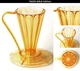Пуровер Cafec Deep 27 Tritan Flower Dripper Taizo Gold Store - изображение 7