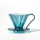 Пуровер Cafec Flower Dripper Tritan Blue Green Store - изображение 7