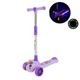 Детский самокат 3-х колесный Extreme Motion SC2619(Violet) колеса PU, с музыкой и светом - изображение 2