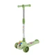 Детский самокат 3-х колесный Extreme Motion SC2619(Green) колеса PU, с музыкой и светом - изображение 1