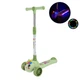 Детский самокат 3-х колесный Extreme Motion SC2619(Green) колеса PU, с музыкой и светом - изображение 2