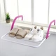 Сушилка для одежды на батарею 4068 см съемная Fold Clothes Shelf Розовая - изображение 1