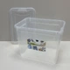 Контейнер для зберігання пластиковий з кришкою 20 л 38х26,5х29,5 см Easy Box Ал-Пластик Ал 2001 прозорий - зображення 3