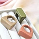 Кольца 3 единицы комплект акриловые jeweston Хаки тона - изображение 7
