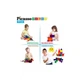 Конструктор Picasso магнітний Tiles Magnetic Building Blocks 101 деталь (817338022402) (22225) - зображення 7