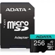 Карта памяти ADATA 256GB microSD class 10 UHS-I U3 V30 A2 Premier Pro SD 6.0 (AUSDX256GUI3V30SA2-RA1) (22218) - изображение 3