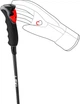 Kijki narciarskie Leki 3D Carbon 12 115 cm Czarne (4028173322541) - obraz 6