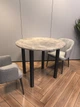 Кухонный круглый стол (Бетон, диаметр: 80 см), NA84B - изображение 3