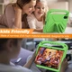 Протиударний дитячий силіконовий чохол з підставкою EVA Kids Stand на планшет Xiaomi Redmi Pad 2 11" 2025 Салатовий - зображення 8