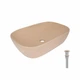 Раковина накладная Qtap Robin 600x390x150 мм, Beige, прямоугольная, с донным клапаном QTROB188SB49787 - изображение 1