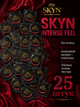 Презервативы SKYN безлатексные Intense Feel 25 шт полиизопреновые с точечной текстурой non-latex condoms для максимально естественных ощущений и комфорта во время интимной близости гипоаллергенные skyns поштучно - изображение 1