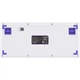 Беспроводная клавиатура Proove Gaming Coupe Huano Kobe N-key rollover 2.4Гц+BT5.3+Type-C 4000mAh бело-фиолетовый - изображение 3