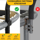 Батут садовий LEOBRO Premium Pro 10FT GREEN Батут спортивний 312 см з внутрішньою захисною сіткою для дому та вулиці дитячий - зображення 7