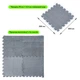 Пол-пазл плюшевый Sticker Wall СВЕТЛО-СЕРЫЙ 30*30*1cm (D) SW-00002080 - изображение 2