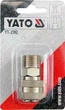Быстросъёмная муфта YATO с наружной резьбой 1/2" - изображение 2