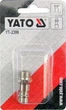 Быстросъёмный наконечник YATO с наружной резьбой 1/4" - изображение 2