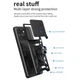 Протиударний чохол Armor Ring + захиcт камери для Motorola Moto Edge 60 Fusion та Moto Edge 60 case Simon чорний - зображення 9