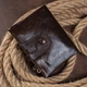 Кошелек Vintage 14602 кожаный Коричневый - изображение 3