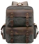 Туристический рюкзак canvas Vintage 20107 Болотный - изображение 1
