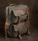 Туристический рюкзак canvas Vintage 20107 Болотный - изображение 6