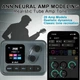 Гитарный процессор эффектов M-VAVE Pocket AMP, портативный с аккумулятором Серый - изображение 4