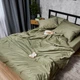 Комплект постільної білизни Moon&Star Двоспальний 175х210 см Pistachio Corner Сатин Premium (MS-820012432) - зображення 5
