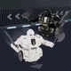 Боевой робот на пульте радиоуправления Fighting Rotating (15см) Белый - изображение 4