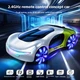 Машинка на радиоуправлении (+управление жестами) Concept Car E600-2 (зарядная станция) (24см) Бело-салатовый - изображение 7