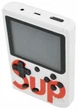 Портативна ігрова приставка із геймпадом SUP 8bit ретро приставка 400 ігор Білий - зображення 4