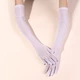 Довгі рукавички honey fashion accessories s/m/l білі (30к062) - зображення 2