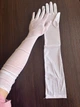 Довгі рукавички honey fashion accessories s/m/l білі (30к062) - зображення 4