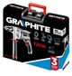 Дрель GRAPHITE арт. 58G727 720W с ударом 48000 уд/мин, реверс, кейс в комплекте - изображение 2