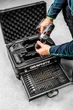 Набор инструментов GRAPHITE Energy+ 58G002SET дрель-шуруповерт 18В, 2 аккумулятора, зарядное устройство, 109 аксессуаров, кейс - изображение 6